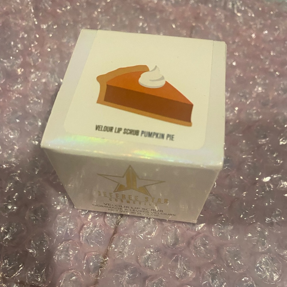 Jeffree star lip, scrub pumpkin pie - NIB